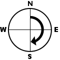 Math Worksheets | Fourth Grade Measuring Compass Angles Worksheet